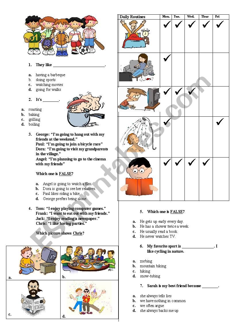 TEOG PRACTICE TEST [supported with EBA questions]